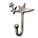 Handcrafted Gold Metal Star Design Wall Hook Decorative